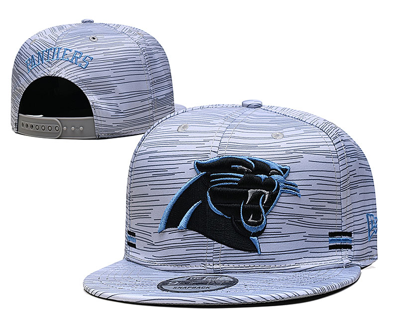 2021 NFL Carolina Panthers Hat TX604->->Sports Caps